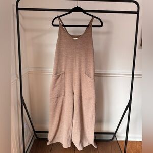 Simply Southern Casual Tan Jumpsuit